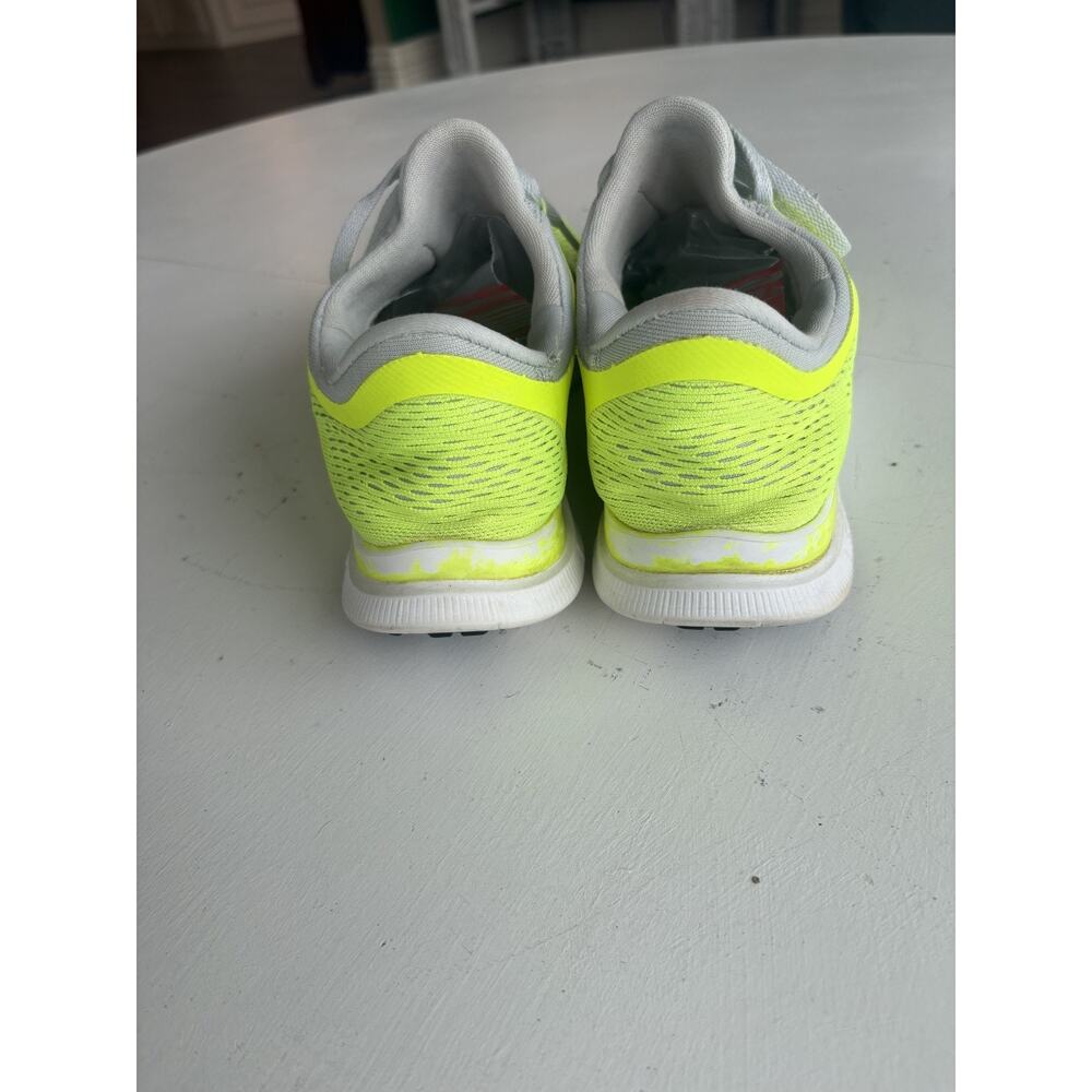 Nike Free RN Flyknit Running Shoes Womens Size 9 Volt Yellow 580392-700 Used - Picture 6 of 7